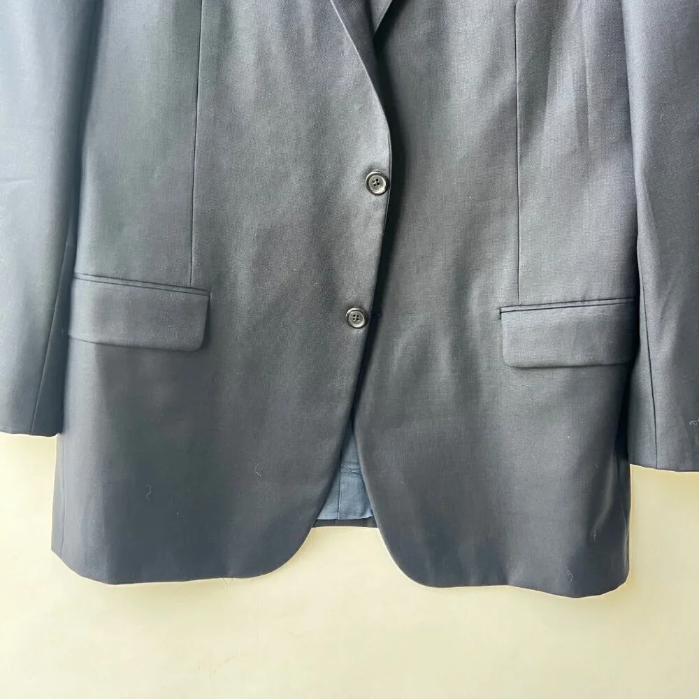 Hickey Freeman for Nordstrom Loro Piana Superwool 130 Blazer, Navy, Size 44R